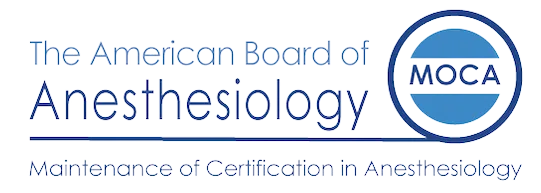 American board of anesthesiology logo